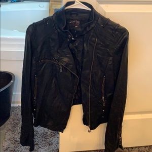 Black faux Leather Jacket
